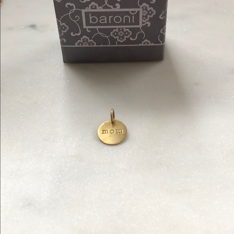 Baroni | Gold Plated Mom Charm Pendant